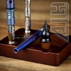 Wooden Debowler Stand W/ Steel Spike (for Dynavap)