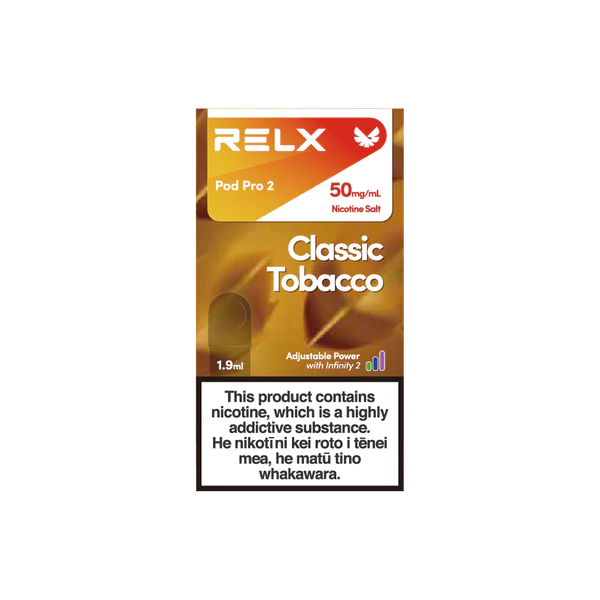 RELX Infinity2 Pod-Classic Tobacco