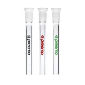 5.5" Clear PREEMO Open-Ended Downstem