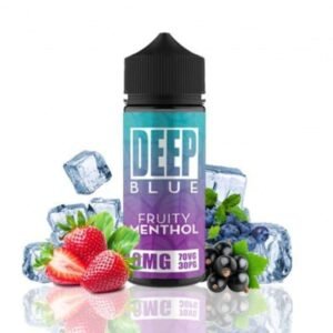 Deep Blue Fruity Menthol 100ml