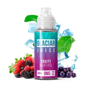 Alternative view of Deep Blue Fruity Menthol 100ml