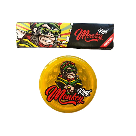 Grinder + Pack Mortalhas e Filtros Monkey King - Image 2