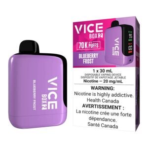 Vice Box 2 Disposable Vape Device - Blueberry Frost