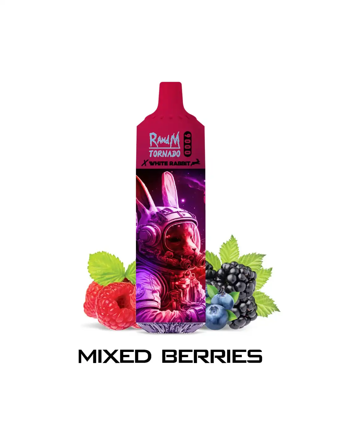 Mixed Berries – RandM TORNADO & White Rabbit – 9000 puffs