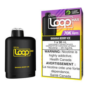 STLTH Loop Max E-Liquid Pod Pack - Banana Berry Ice