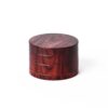 60MM ROSEWOOD LOOK, 4PC METAL HERB GRINDER
