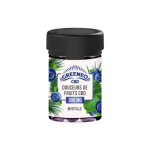 Gomas CBD 300MG – Mirtilo – Greeneo